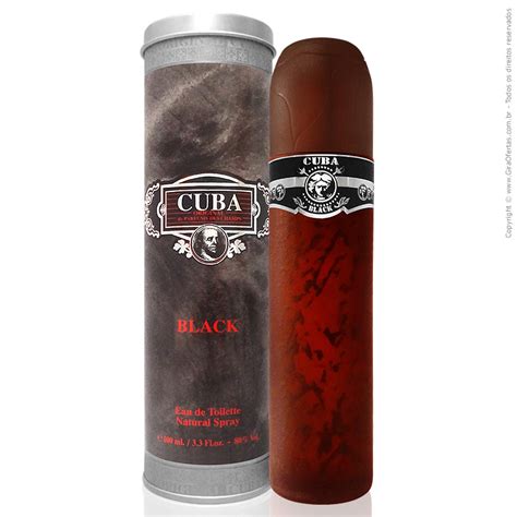 perfume cuba original black.